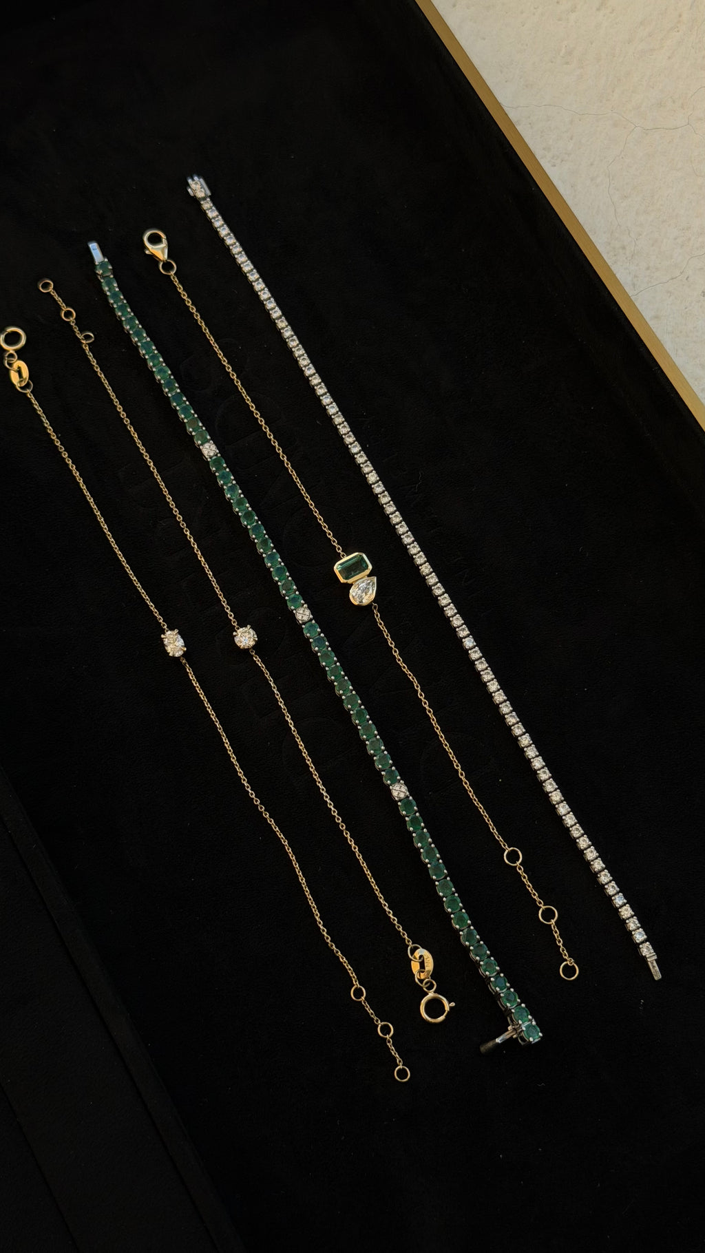 Oval Lab Diamond Bracelet