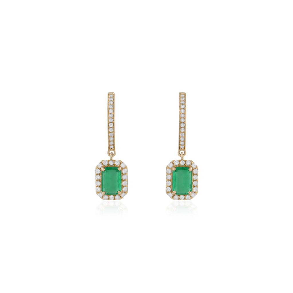 Carolina Emerald Earring