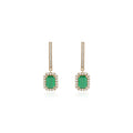 Carolina Emerald Earring