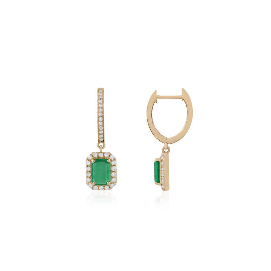 Carolina Emerald Earring