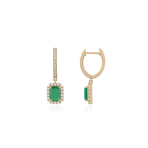 Carolina Emerald Earring