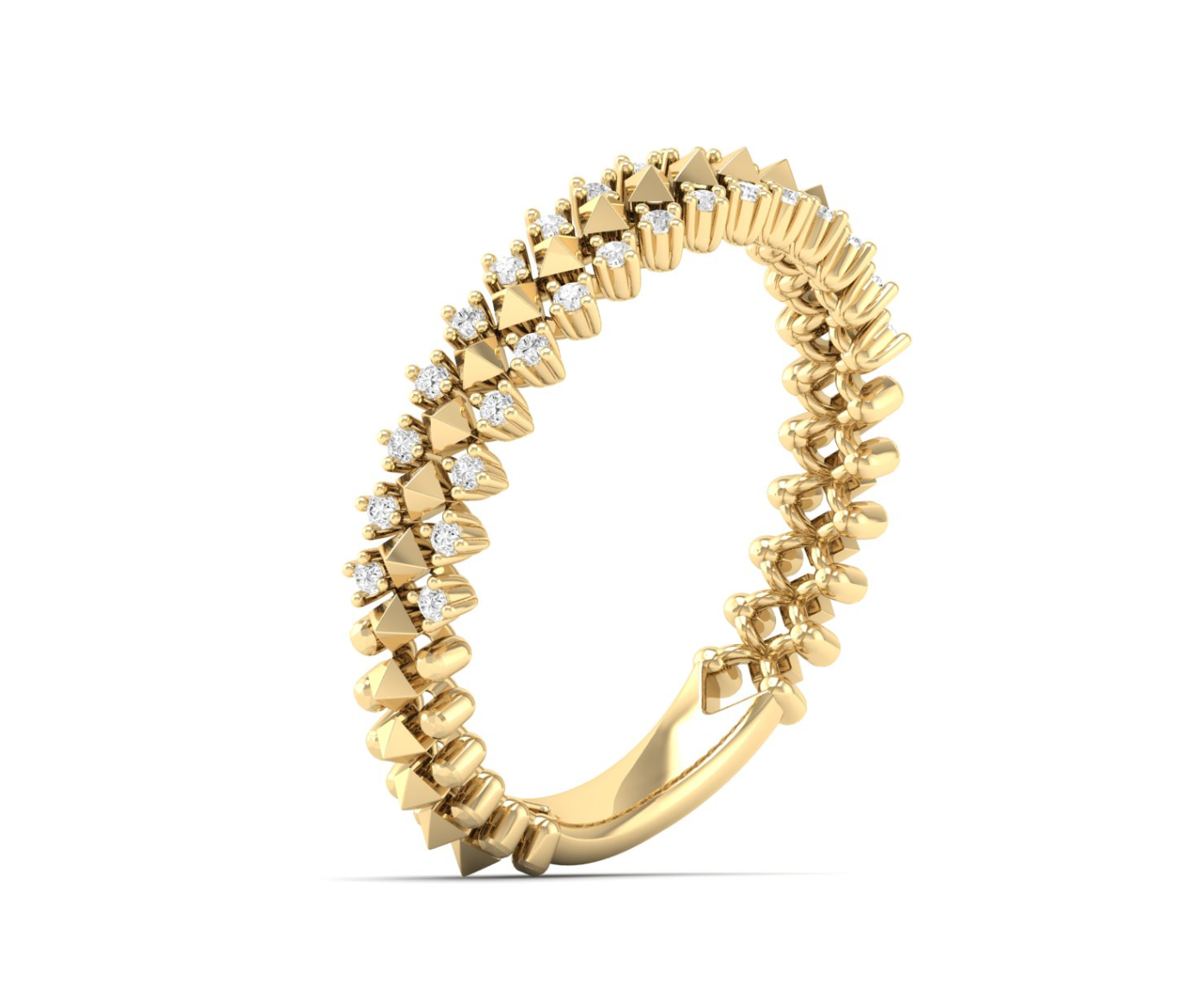 Crown Diamond Ring