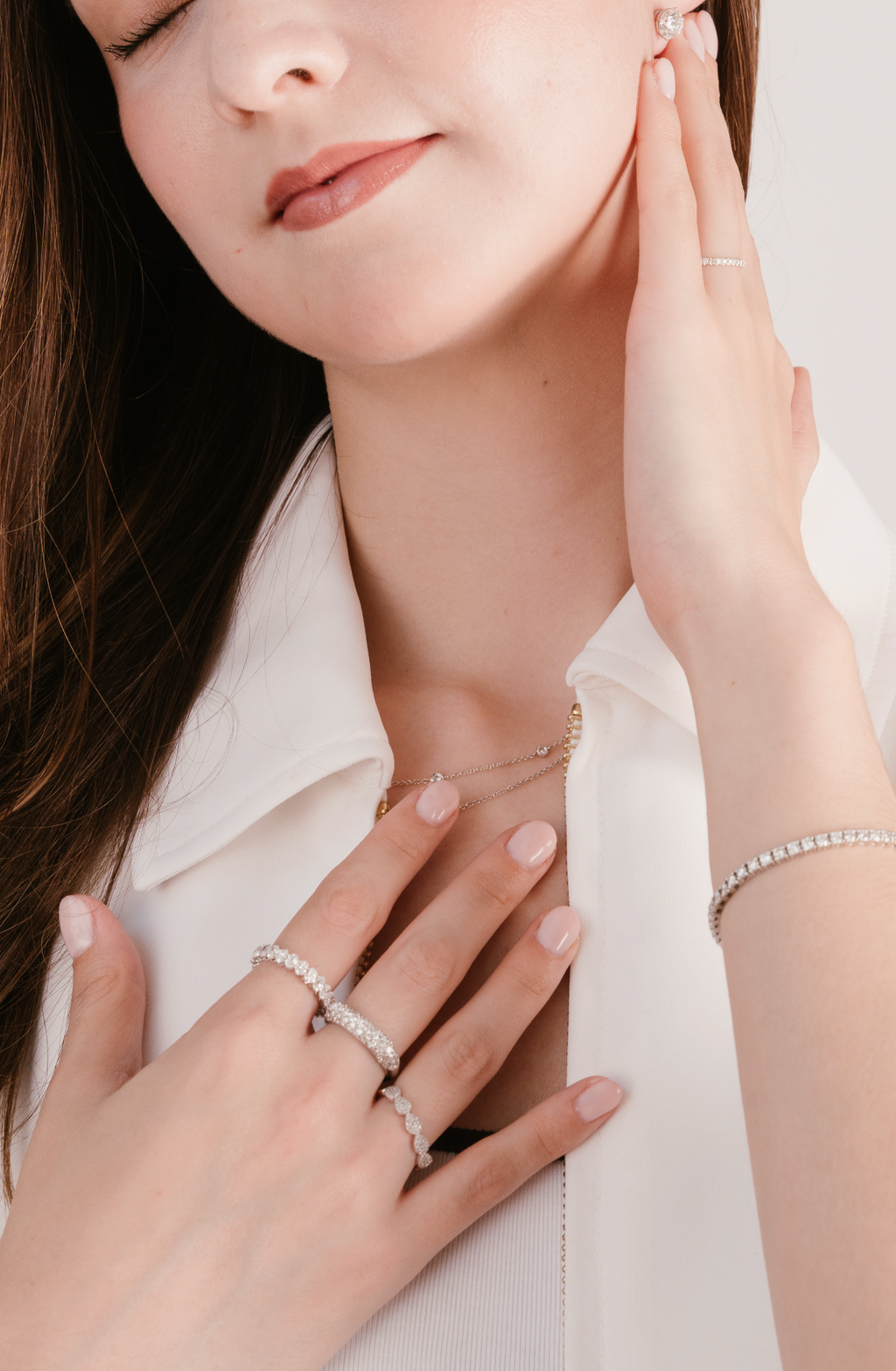 Oval Lab Diamond Ring