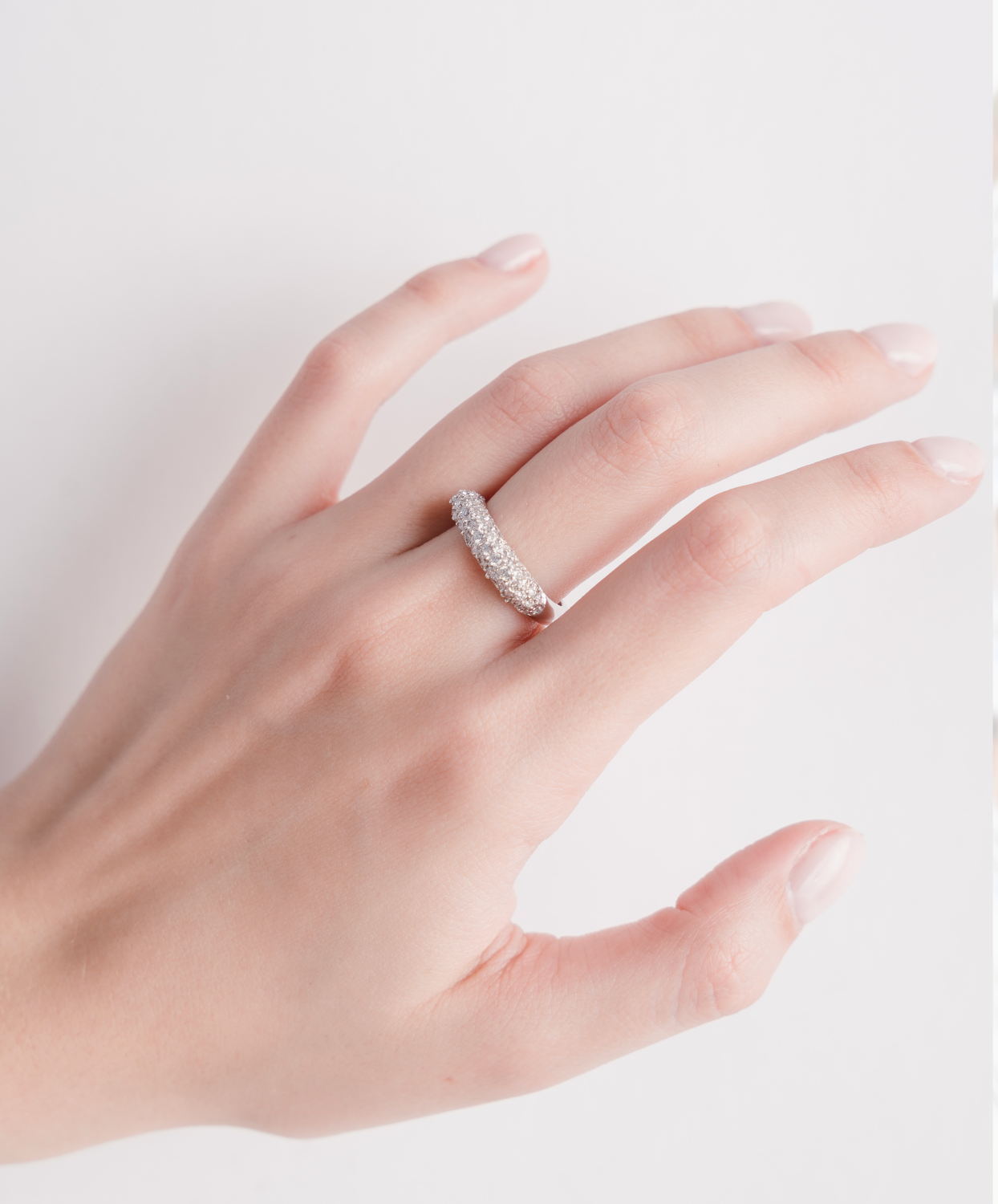 Pave Diamond Ring