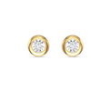 Studs Bezel Diamond
