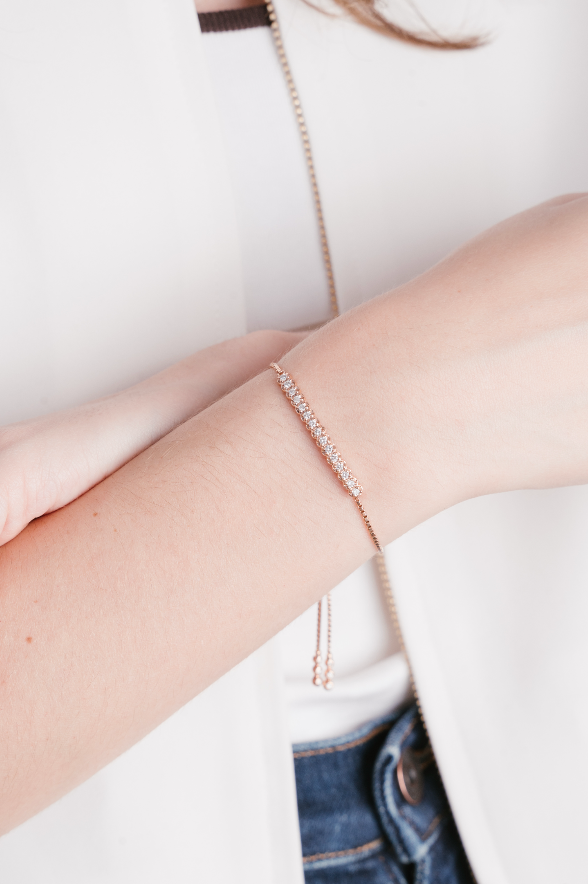 Adjustable Diamond Bracelet
