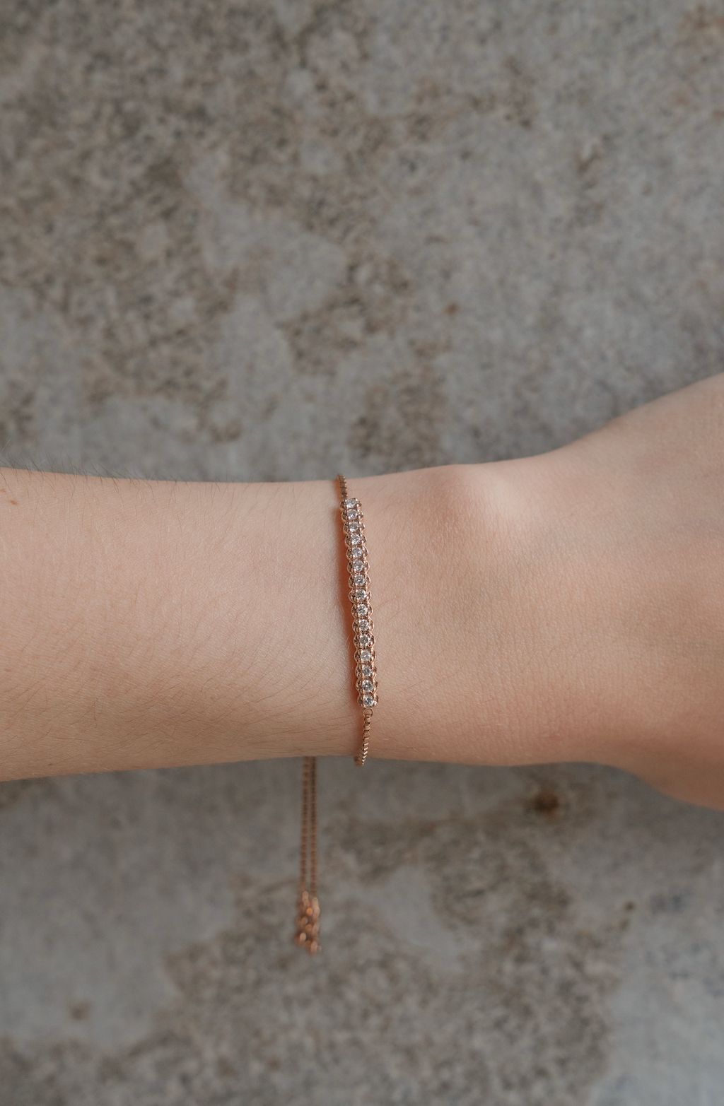 Adjustable Diamond Bracelet