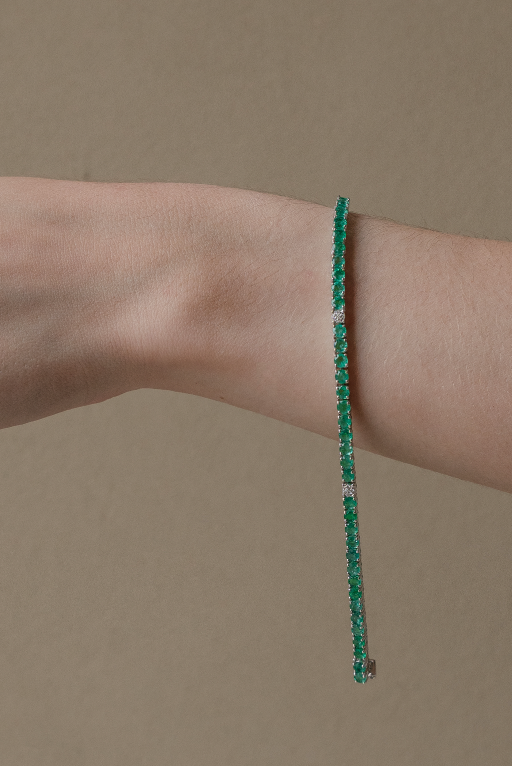 Emerald Tennis Bracelet