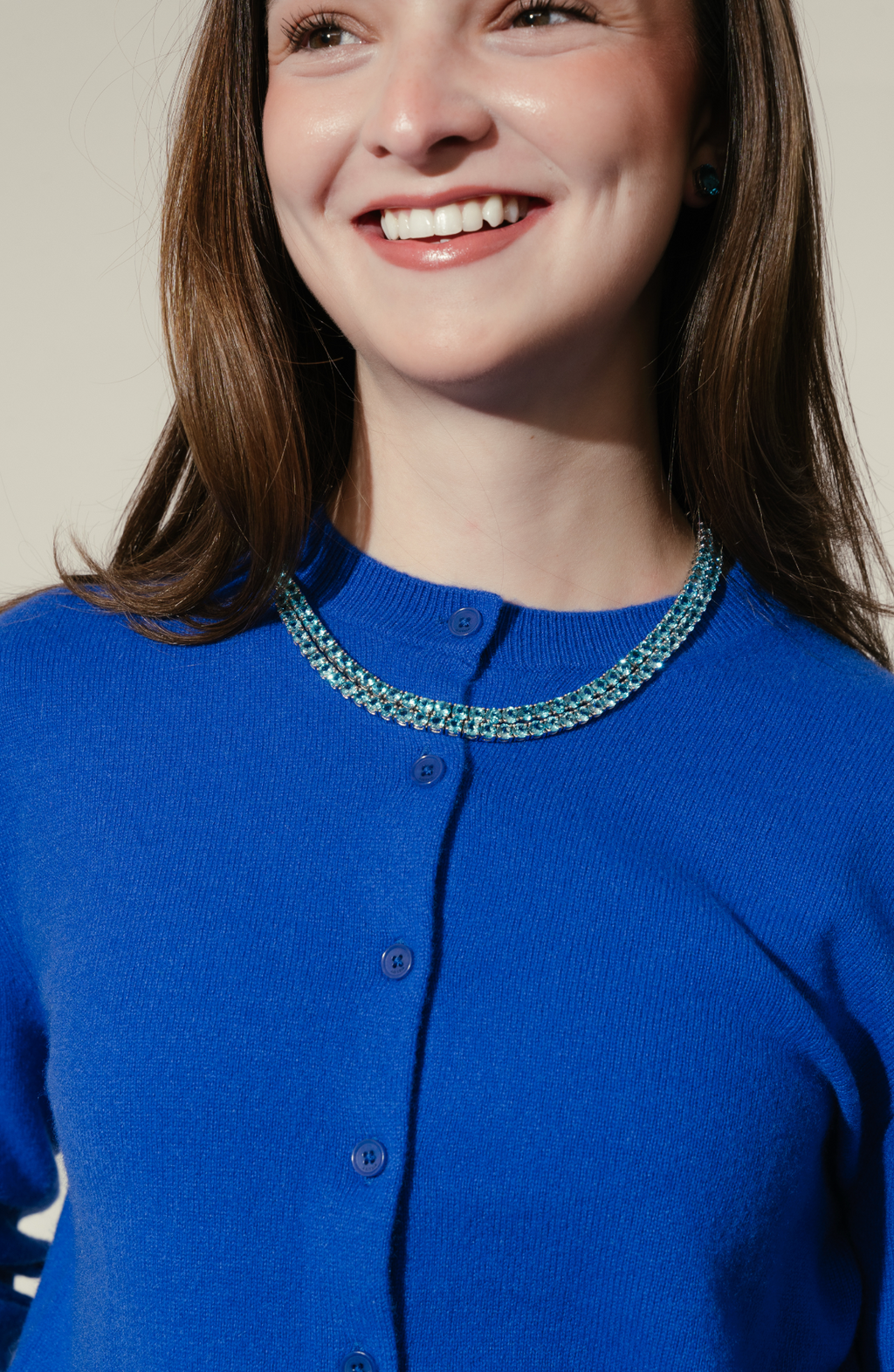 Blue Topaz Necklace
