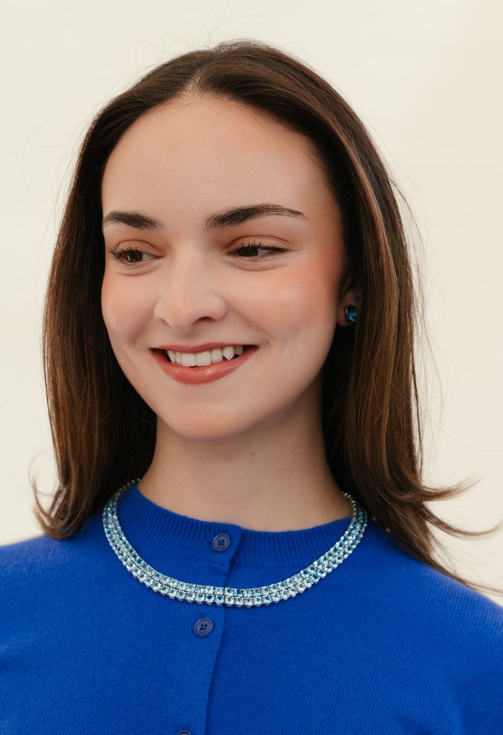 Blue Topaz Necklace