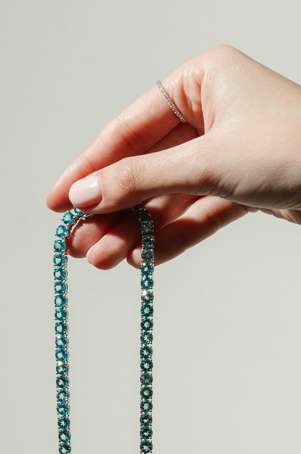 Blue Topaz Necklace