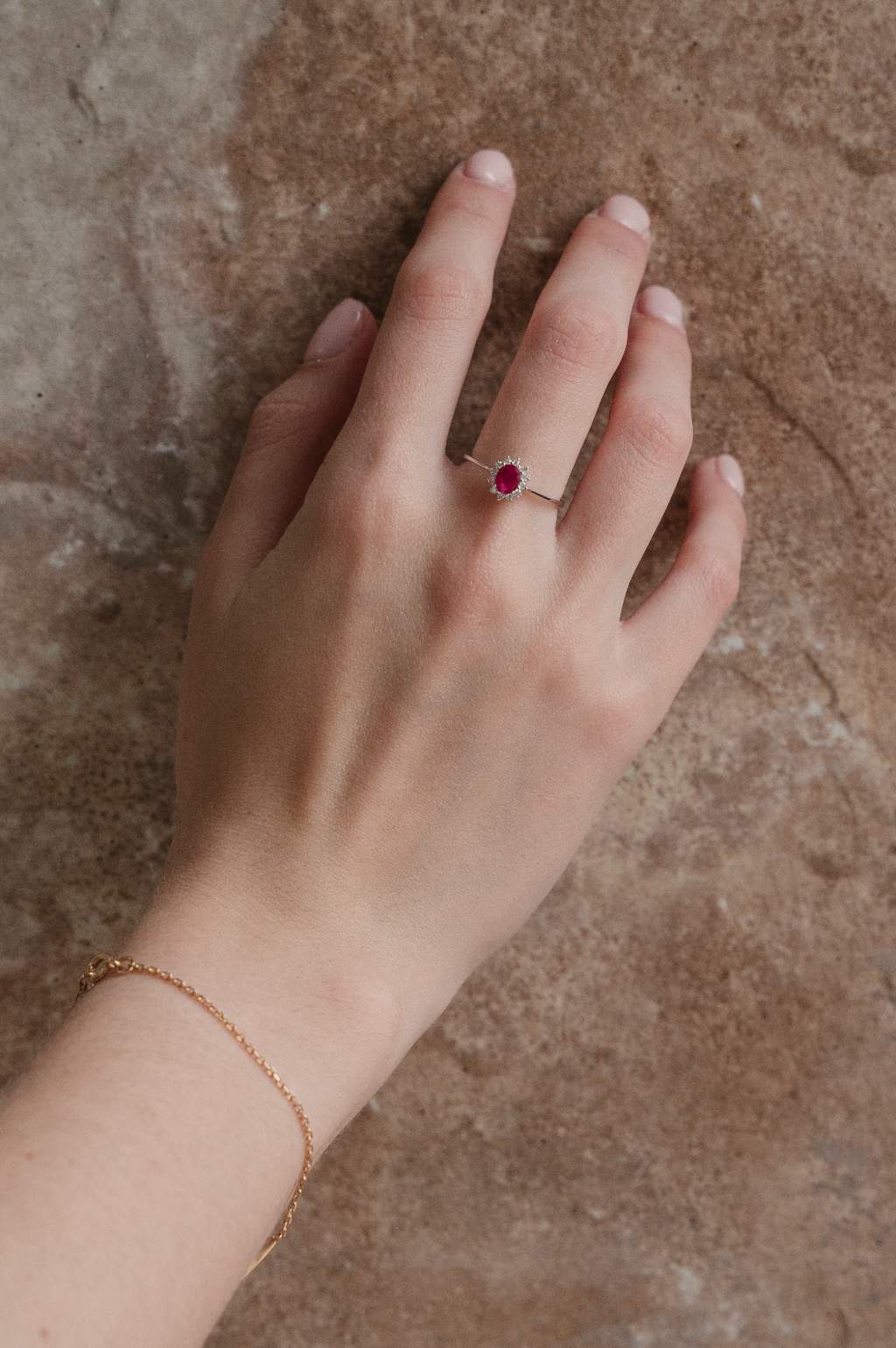 Lady D Ruby Ring