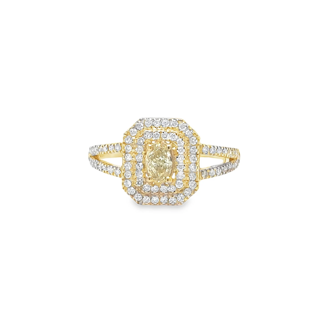 Yellow Diamond Ring