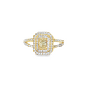Yellow Diamond Ring