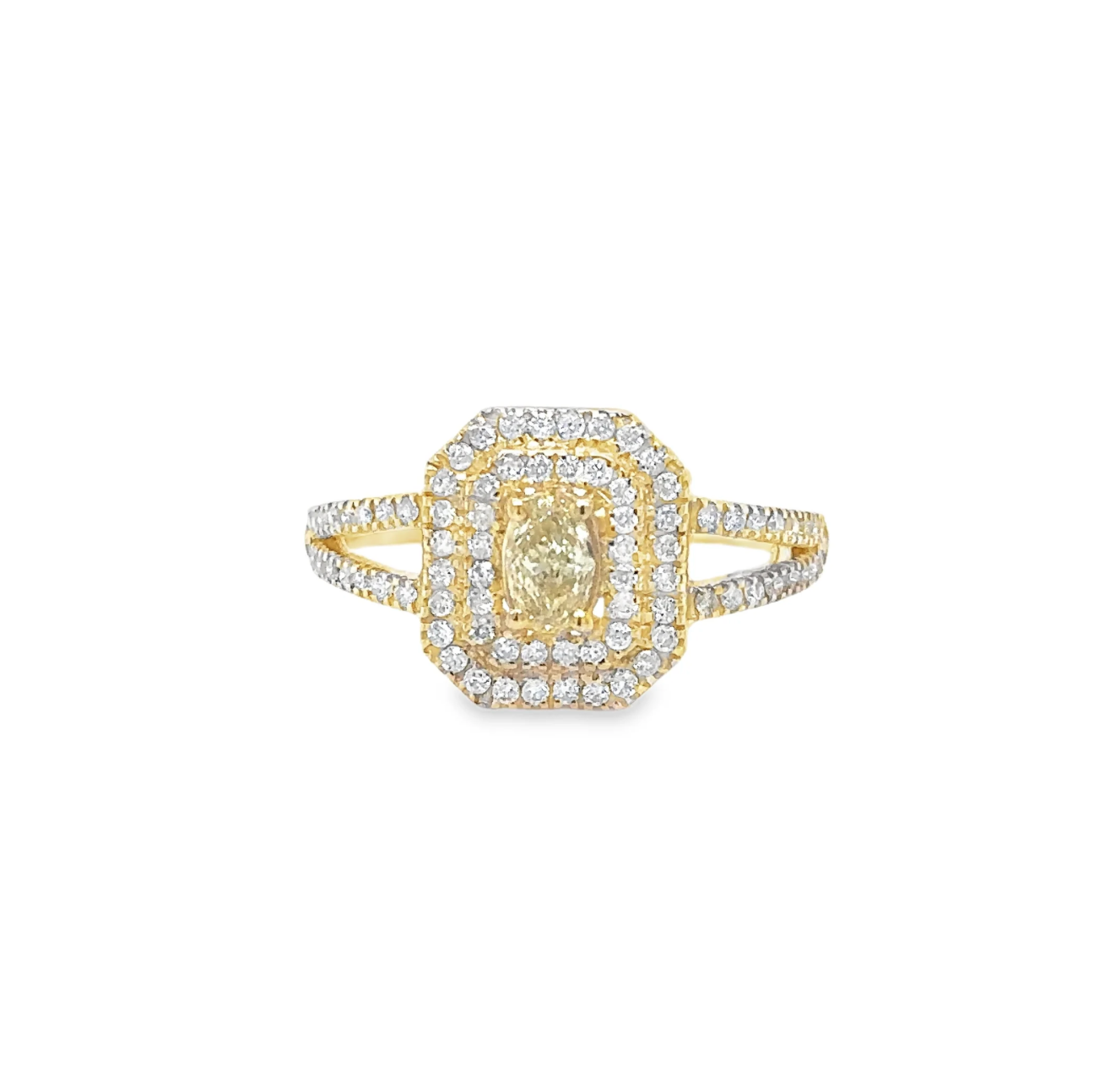 Yellow Diamond Ring