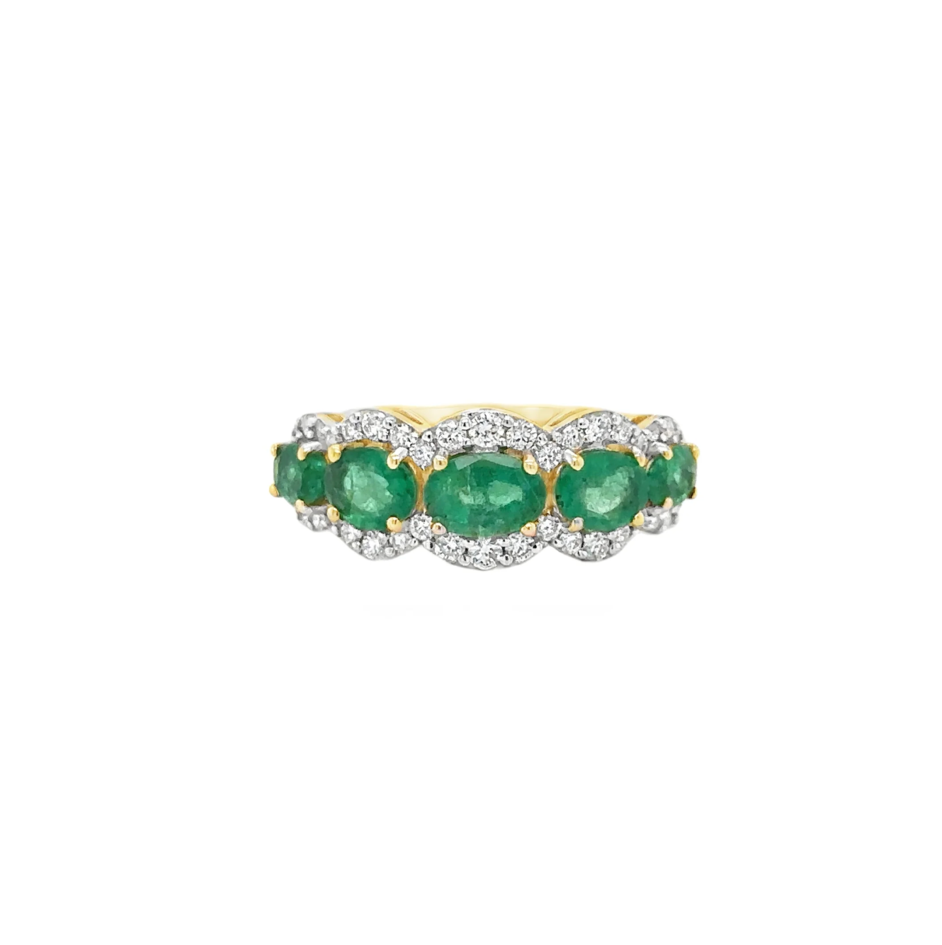 Emerald Bloom Ring