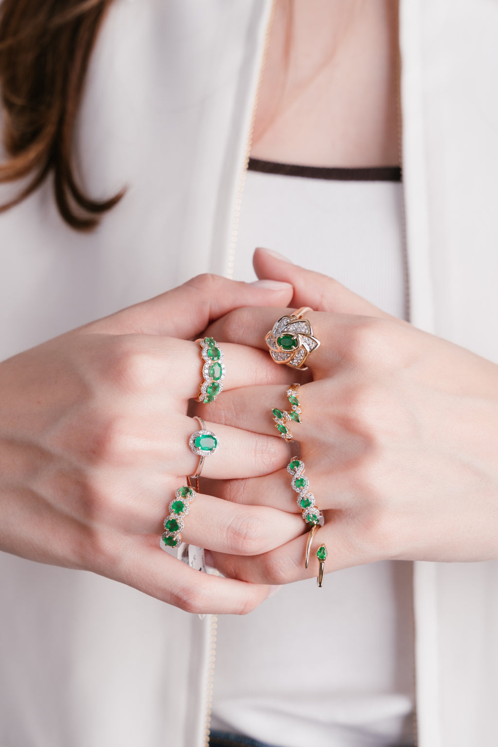 Emerald Bloom Ring