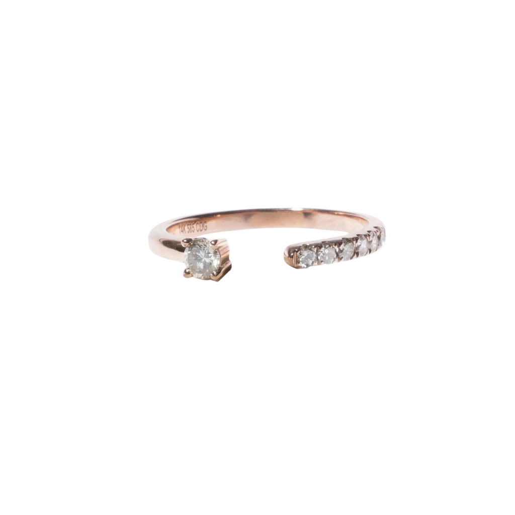 Open Diamond Ring
