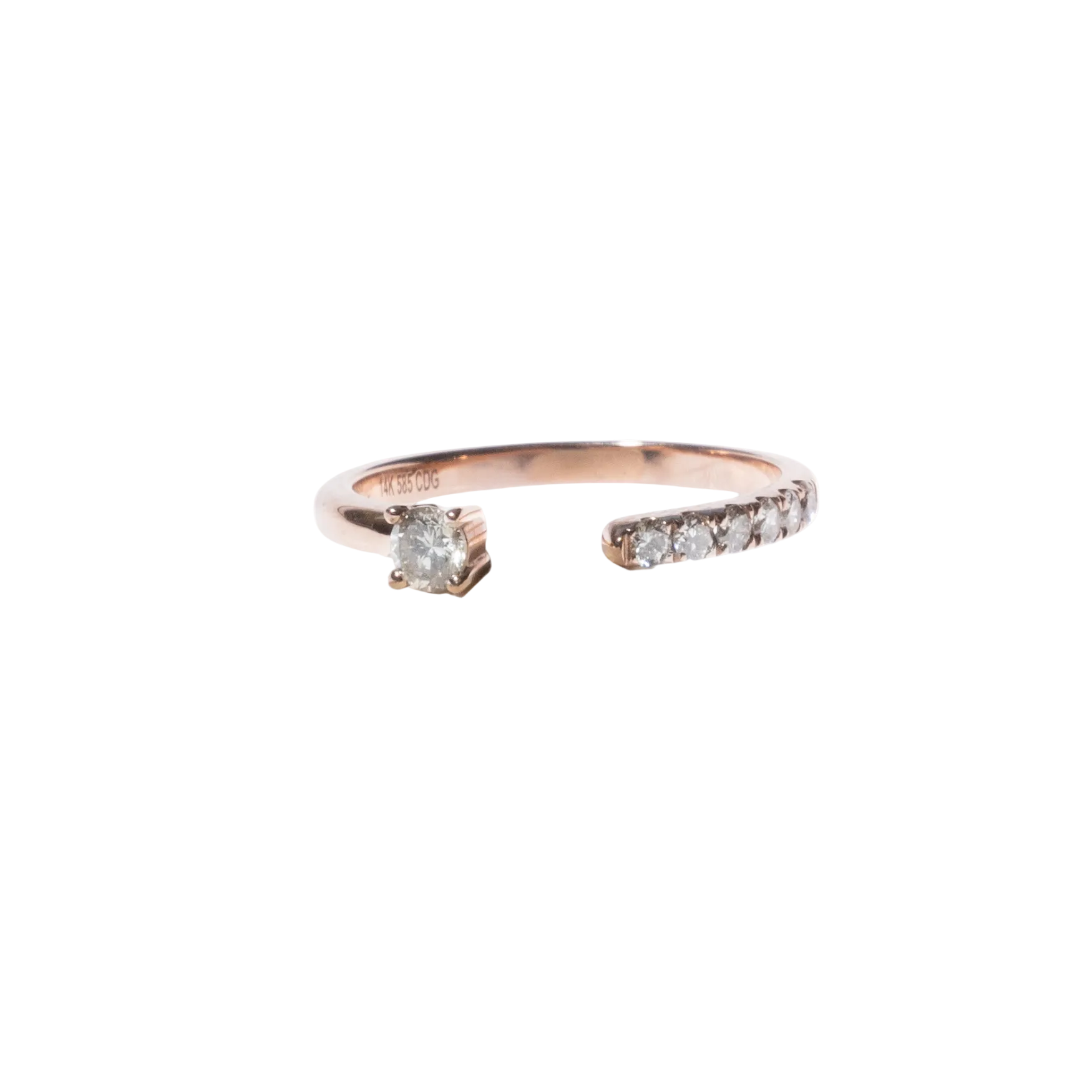 Open Diamond Ring