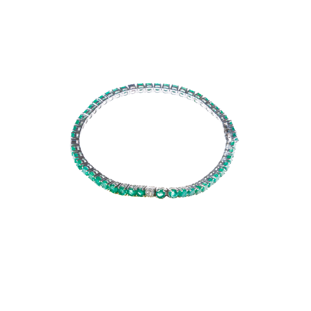 Emerald Tennis Bracelet