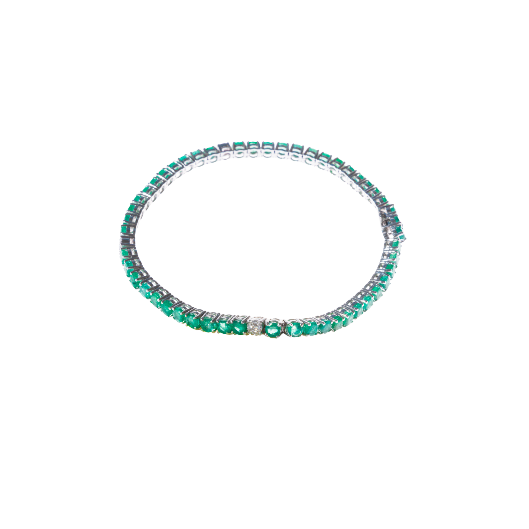 Emerald Tennis Bracelet