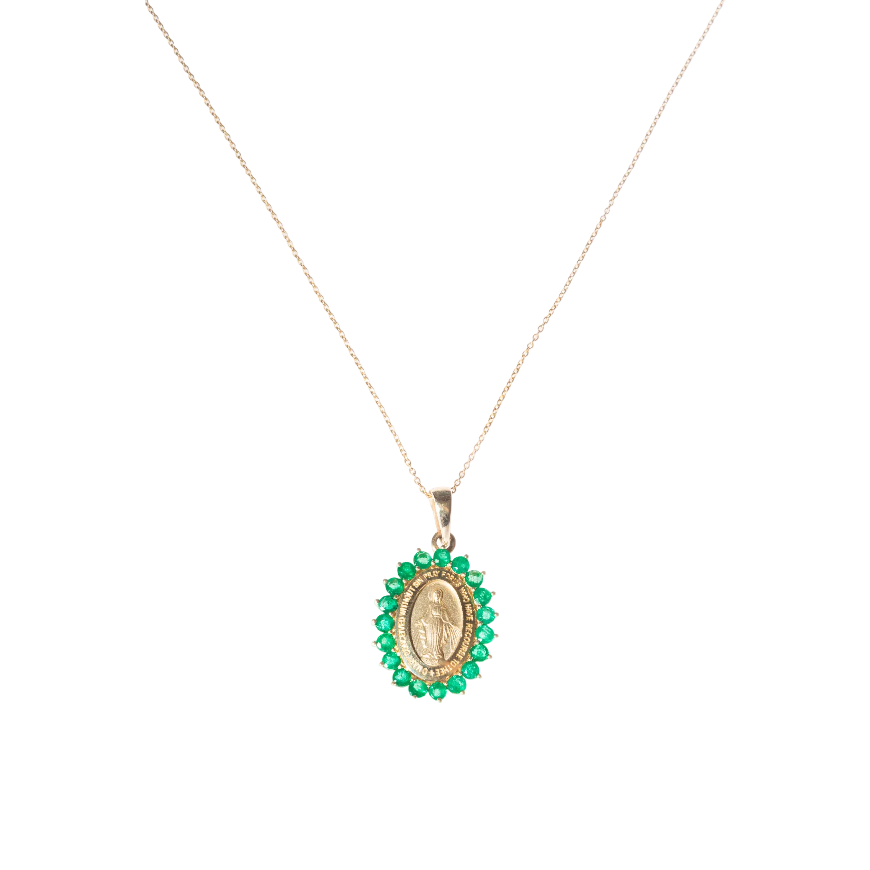 Virgen Milagrosa Necklace