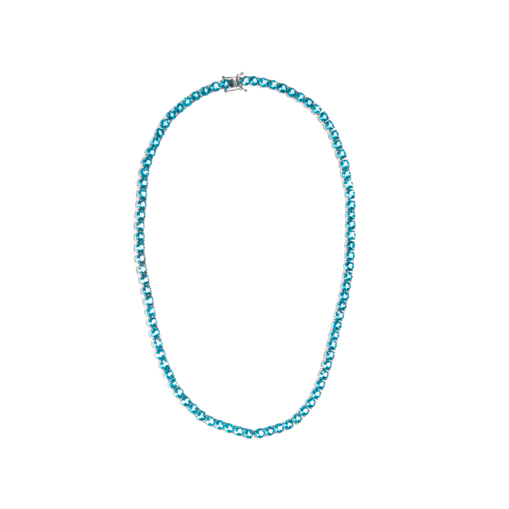 Blue Topaz Necklace