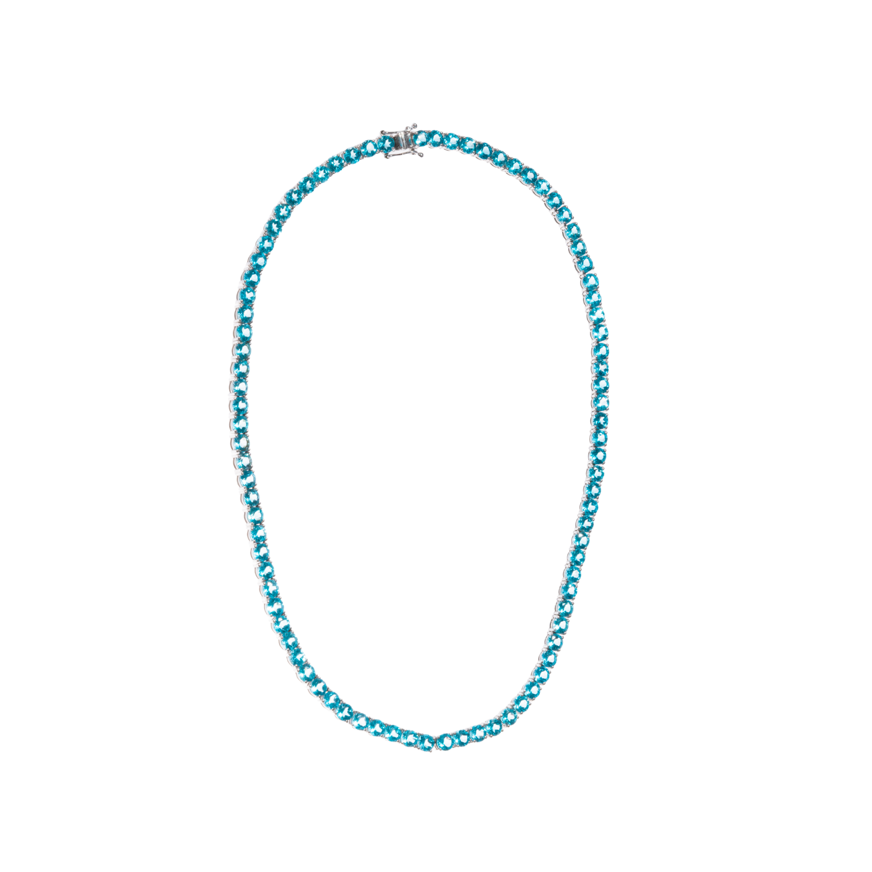 Blue Topaz Necklace